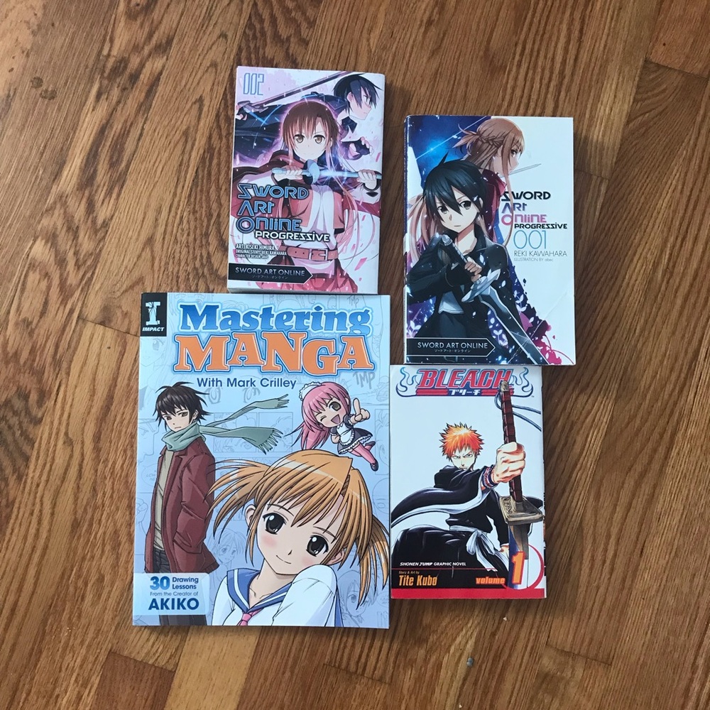 manga/anime book bundle